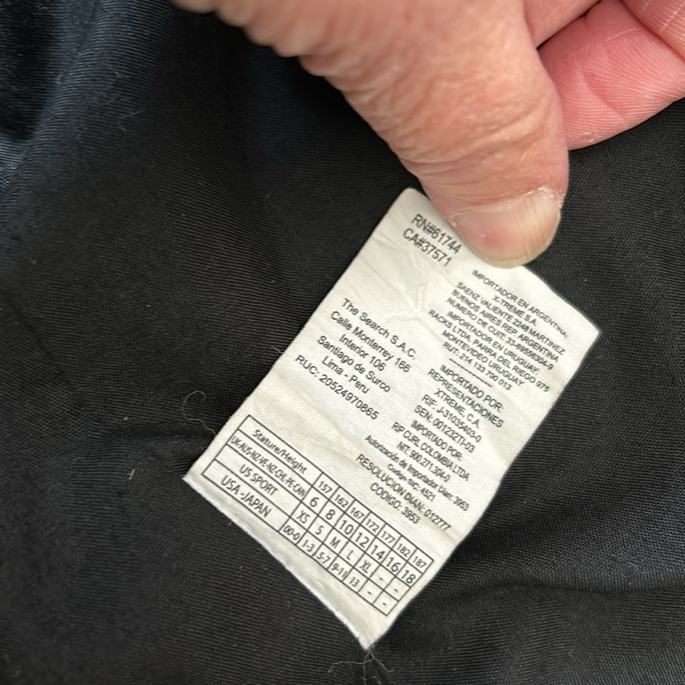 Ripcurl Waterfall Jacket. Size Medium. Great Cond… - image 5